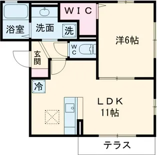 シャルム清澄白河【1階】の間取り