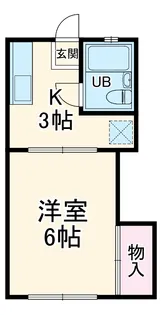 ラージガーデンE【105号室】の間取り