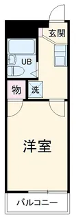 ヴィレッジハウス八千代296 B棟【3階】の間取り