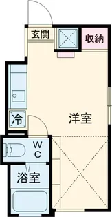 祖師谷アパートメントE【3階】の間取り