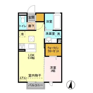 大黒屋 十五番館【1階】の間取り