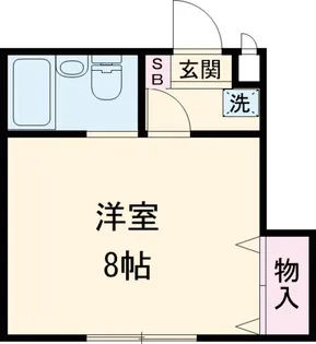 グランシャリオ北豊中【302号室】の間取り