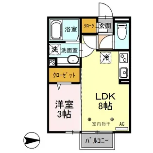スピネル【2階】の間取り