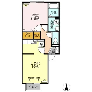 Villageさくら B【1階】の間取り