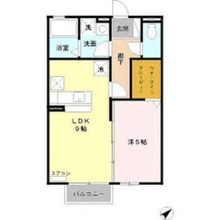 メゾンサニーヒル【2階】の間取り