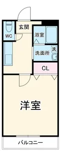 ライズ岡崎【204号室】の間取り
