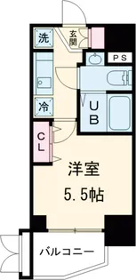 La Douceur四ツ木West【14階】の間取り