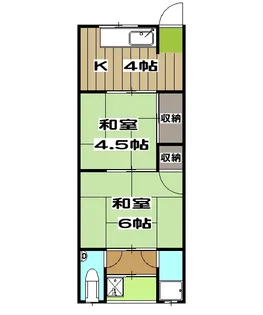 ハイム豊【103号室】の間取り