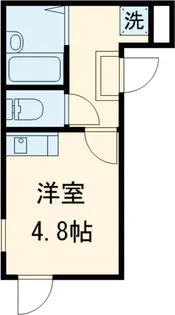 ゼネラルハイツ平井Ⅱ【1階】の間取り
