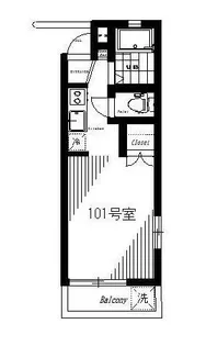 AP上石神井【1階】の間取り