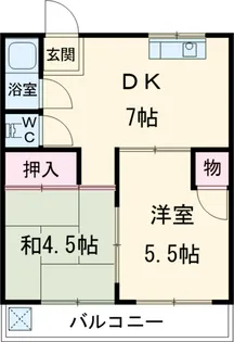 つがね荘【2階】の間取り