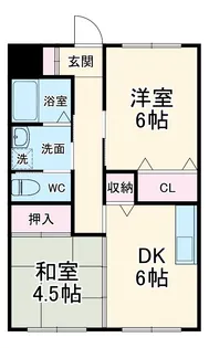 シニアステージツカダ【1階】の間取り
