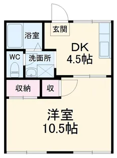 トレイル湘南【2階】の間取り