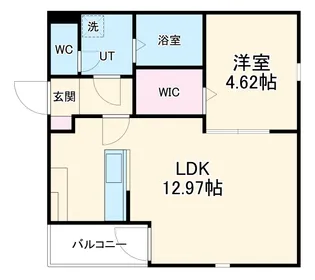 Coral Calm【3階】の間取り