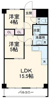 コンフォリアたまプラーザ【4階】の間取り