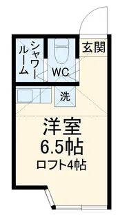 グランセルシア武蔵小杉【1階】の間取り