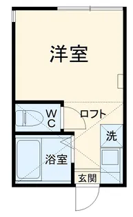 ユナイト大岡ギルバート・グレイプ【2階】の間取り