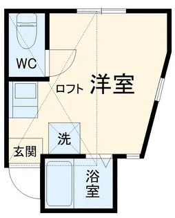 ユナイトH☆Yオランジュリー【201号室】の間取り