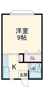 リディアメゾン所沢【2階】の間取り