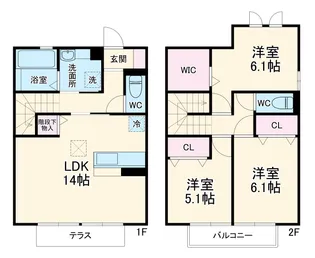 マイスター蔵前 A棟【AI号室】の間取り