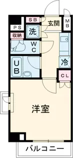 ルーブル狛江【2階】の間取り