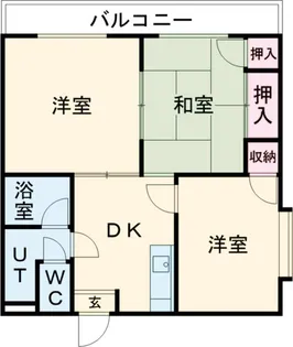 ロワールレジデンス6番館【3階】の間取り