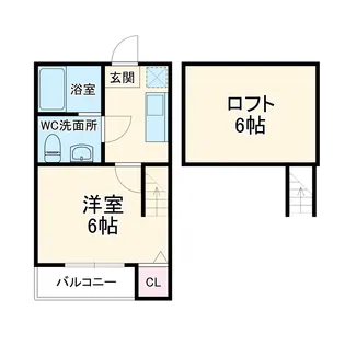 ウィングコート【1階】の間取り