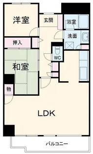 シティパーク津田沼【6階】の間取り