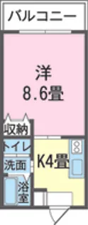 ウィンズヒル具志【603号室】の間取り