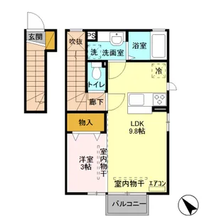 マイロード【2階】の間取り