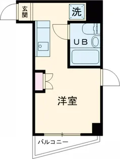 メゾン・ド・リベラル【603号室】の間取り