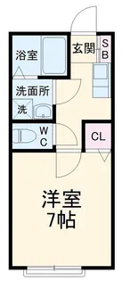 エレヴァートK【2階】の間取り
