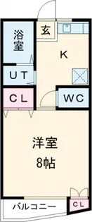 カーサビアンカS【105号室】の間取り