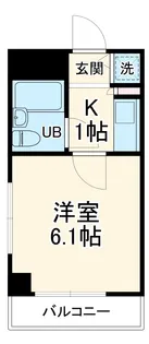 Dormitory Gokoh【206号室】の間取り