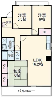 望が丘ビル【3階】の間取り