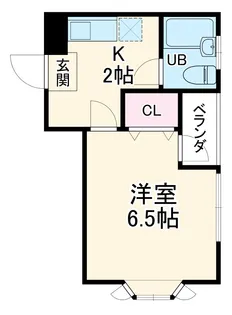 新所沢HAビル【301号室】の間取り