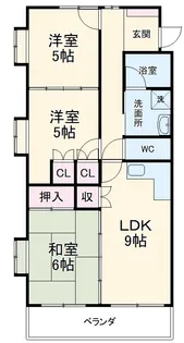 サンイースト東草深【201号室】の間取り