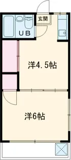 海野ハイツ【203号室】の間取り