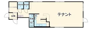 大喜ビル【1F号室】の間取り