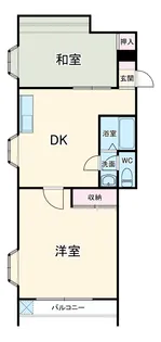 クレイルヴィラⅠ【2階】の間取り