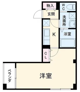 アンプルール PalaceA【2階】の間取り