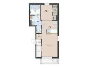 サンフィオーレⅡ【1階】の間取り