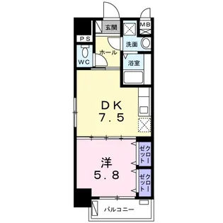 CHERRY・N プレミール【3階】の間取り