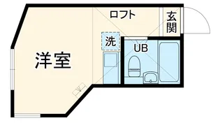ユナイト浅田パットンの杜【112号室】の間取り