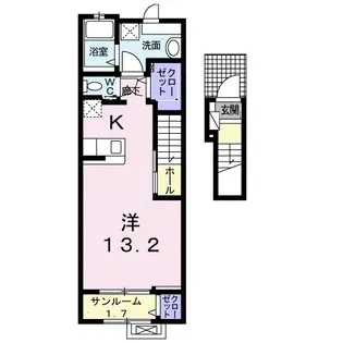 イーハトーブ【2階】の間取り