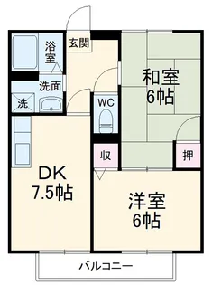 パナポート【2階】の間取り