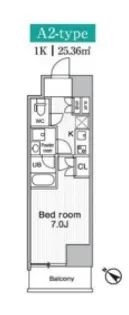 TLRレジデンス町田【2階】の間取り