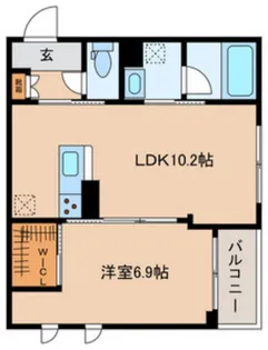 アヴェニール【1階】の間取り