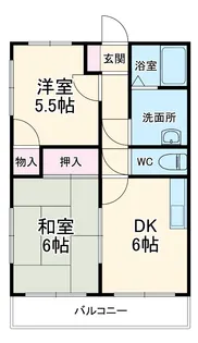 ロイヤルブラフ26【202号室】の間取り