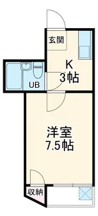 メゾンエサキ【2階】の間取り